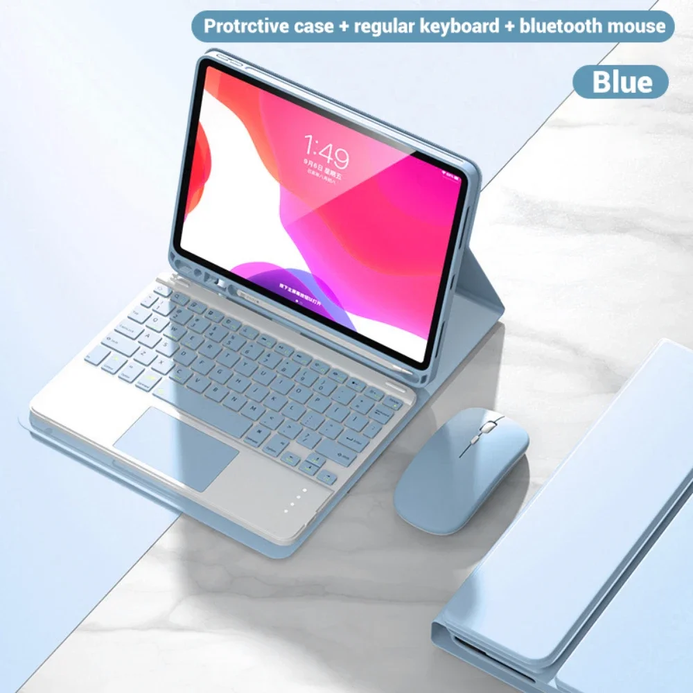 Keyboard Case for Samsung Galaxy Tab S11 11 Inch 2025 Wireless Bluetooth Keyboard Cover for Galaxy Tab S11 Tablets Case Funda
