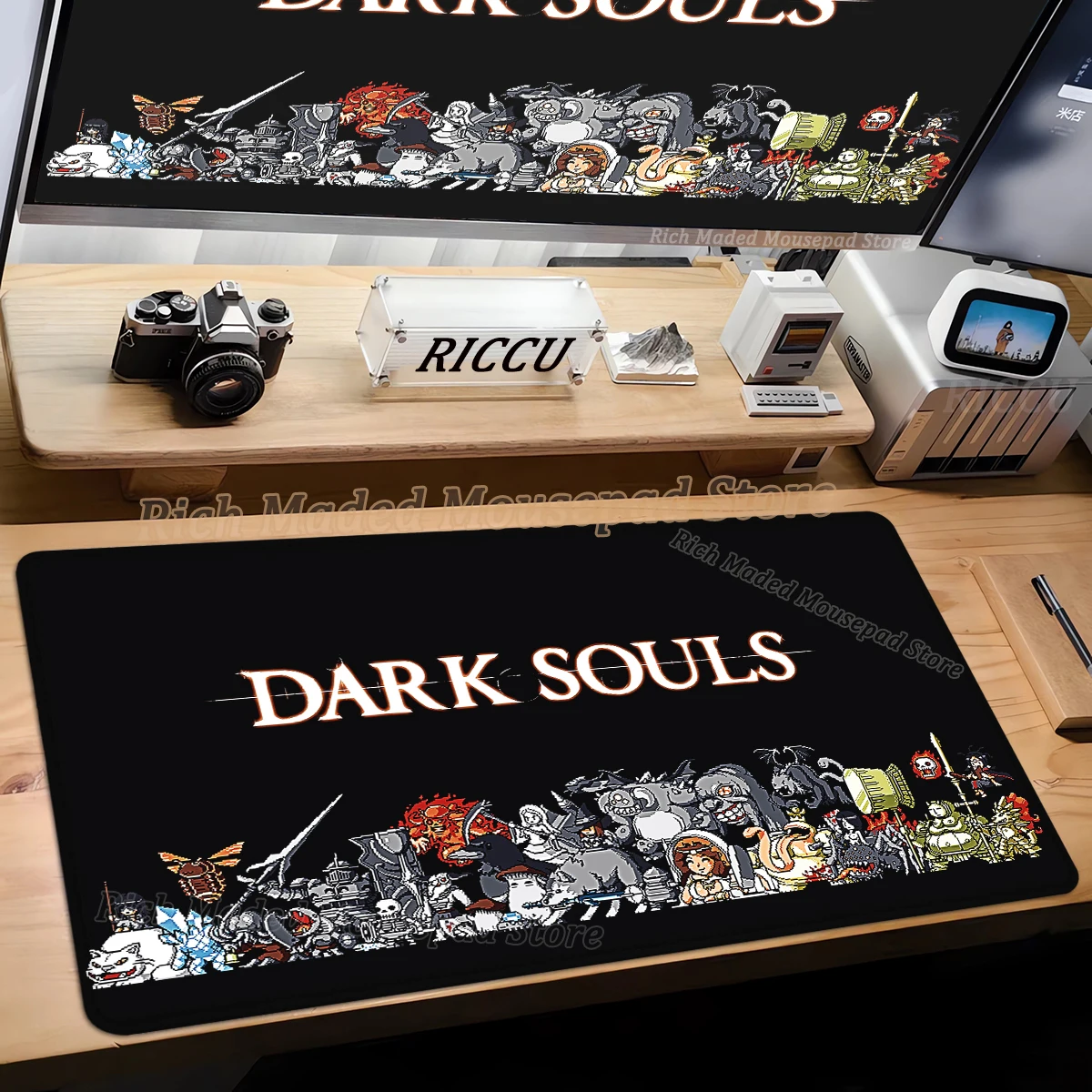 Gamer Large Mouse Pad Dark Souls XXL MousePad Keyboard pad Anti-slip Laptop Office Mouse Mat PC Cabinet Pads Desk Accessories