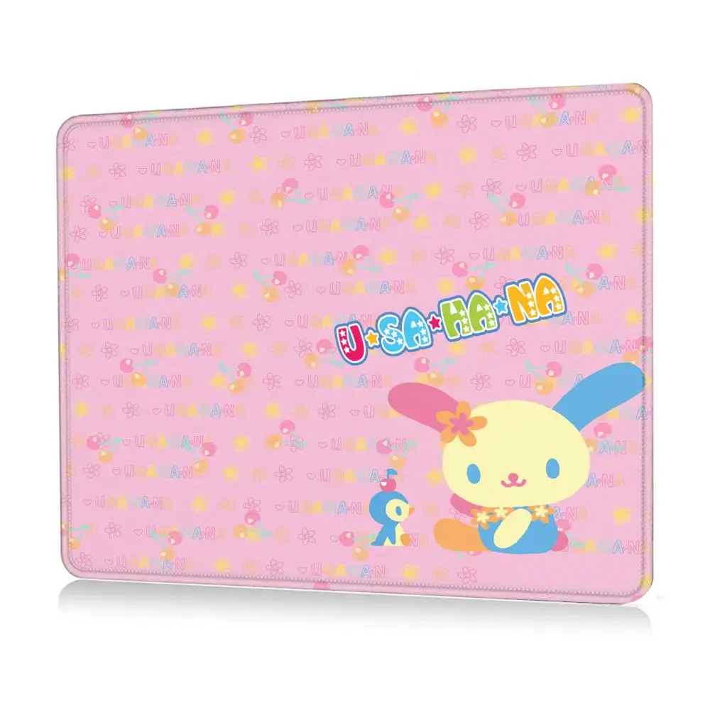 Small Desk Mat USAHANA Cute Mouse Pad Anime Game Mats Mousepad Company Gamer Girl Gaming Laptop Computer Accessories