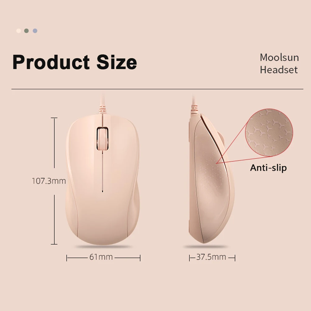 Wire Gaming Mouse Ergonomic 3 Keys Mice Games USB 1200DPI for Xiaomi Huawei Laptop Computer Notebook PC Gamer Pink Magic Mouse