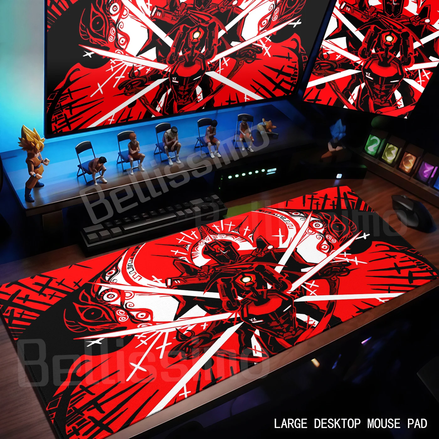 Fast-paced Retro Shooter ULTRAKILL Mouse Pad Computer Mouse Pad Gaming Mousemat Keyboard Office Extended Mat Gamer PC Carpet rug