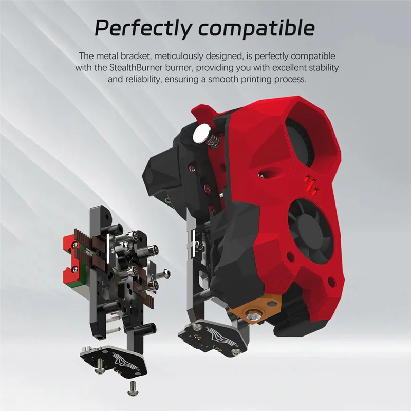 AU40!!CNC Metal Bracket CNC Carriage For IDM Scanner Leveling Sensor For Voron 2.4 Trident 3D Printer Super Fast Leveling Durabl