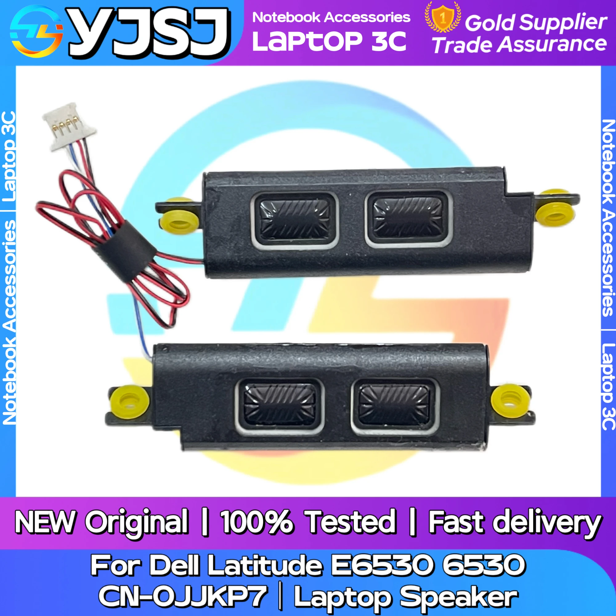 New Original Laptop Notebook Audio Speaker For Dell Latitude E6530 6530 CN-0JJKP7 Built-in left and right speaker horn audio