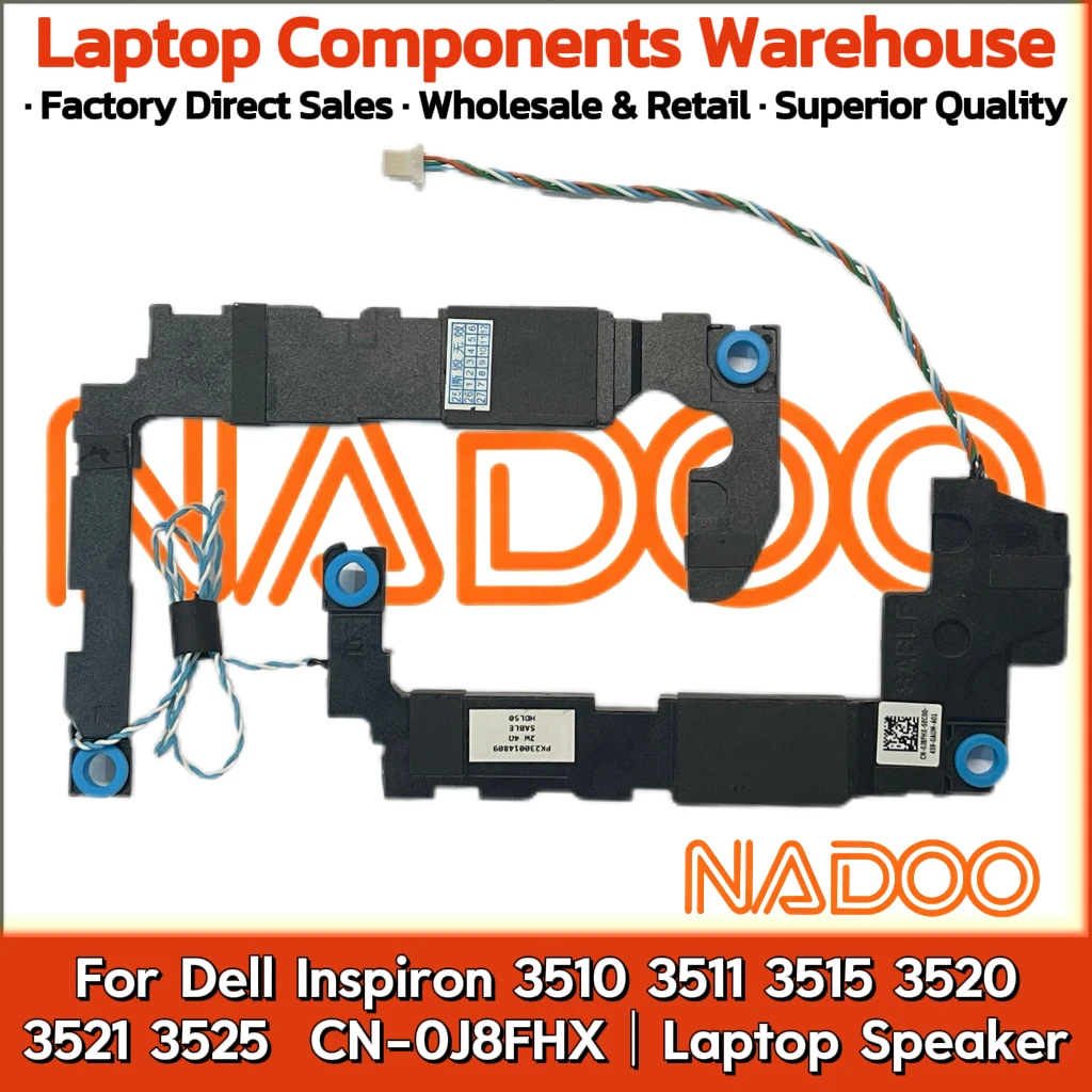 New Original Laptop Notebook Audio Speaker For Dell Inspiron 3510 3511 3515 3520 3521 3525  CN-0J8FHX Built in horn audio