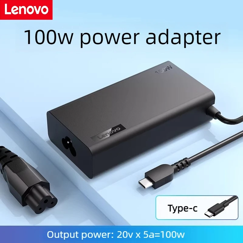 Lenovo ThinkPad original PD charger 100w Type-C laptop power supply 16+P adapter Thunderbolt USB-C power cord universal 20V5A