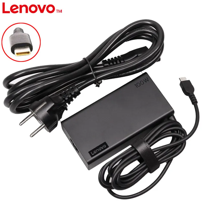 Lenovo ThinkPad original PD charger 100w Type-C laptop power supply 16+P adapter Thunderbolt USB-C power cord universal 20V5A