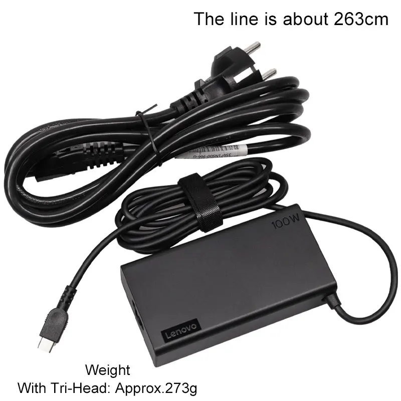 Lenovo ThinkPad original PD charger 100w Type-C laptop power supply 16+P adapter Thunderbolt USB-C power cord universal 20V5A