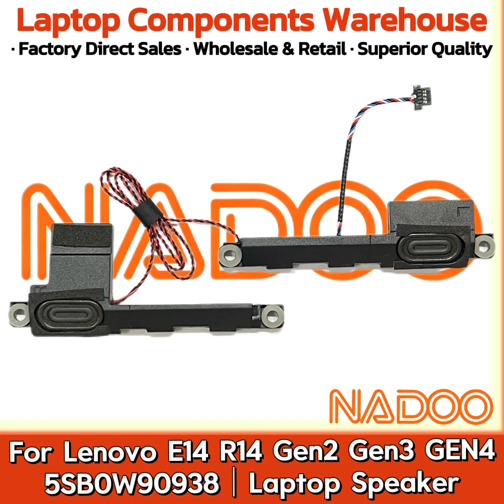 New Original Laptop Notebook Audio Speaker For Lenovo E14 R14 Gen2 Gen3 GEN4 5SB0W90938  built-in speaker horn audio