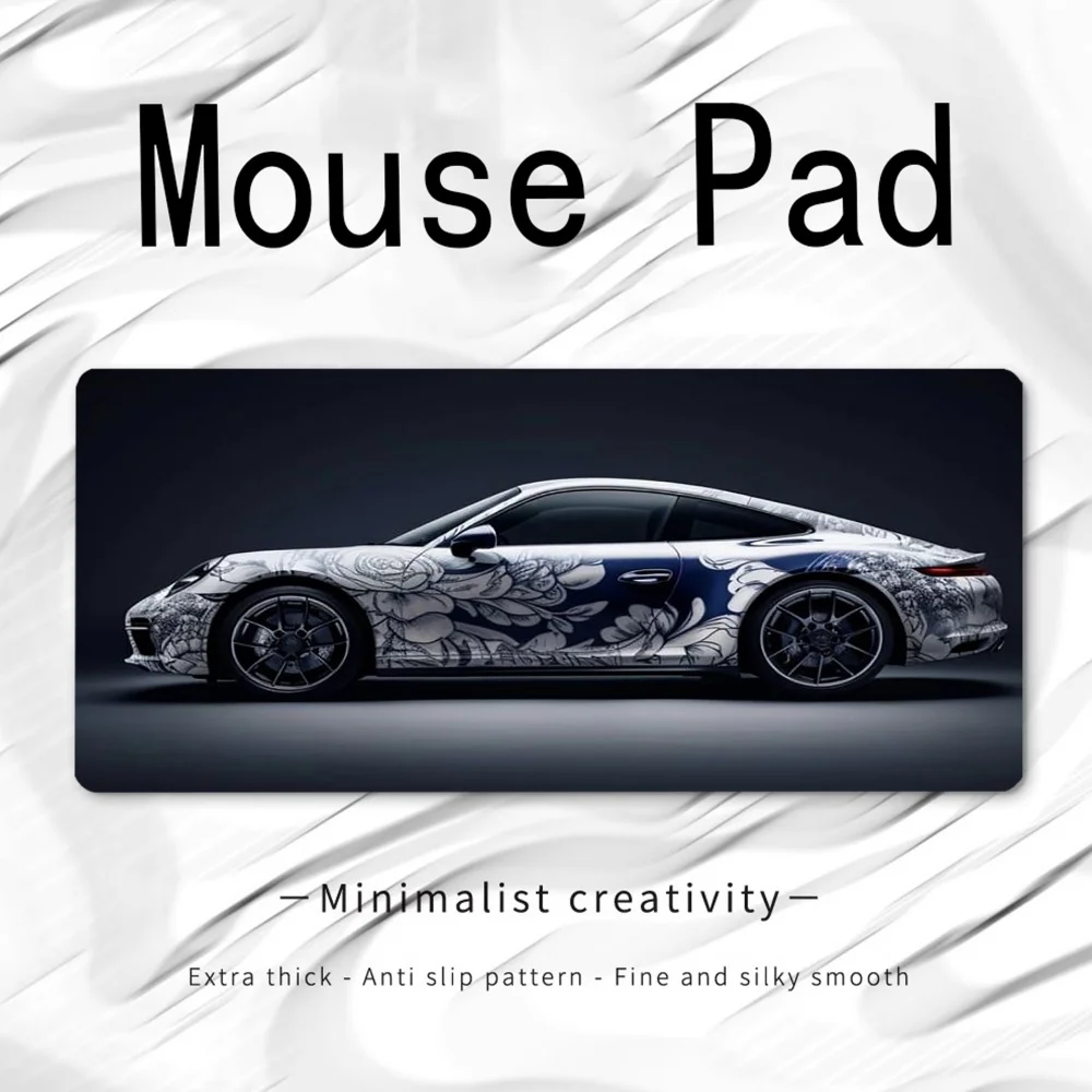 Racing Car Large Mouse Pad XXL 80x30cm Speed Teclado e Mouse Gamer Mat Keyboard Pads Rubber Desk Mice Pad