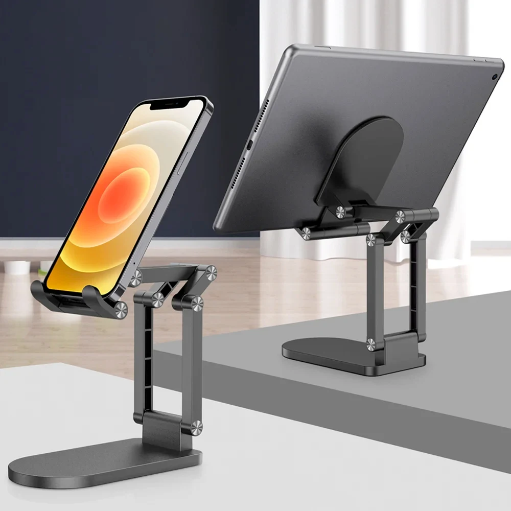 Tablet Stands Holder for IPad Mini/Samsung/Xiaomi Pro Iphone 13 12 11 Phone Desktop Adjustable Foldable 7.9/10.5/11/12.9/16 Inch