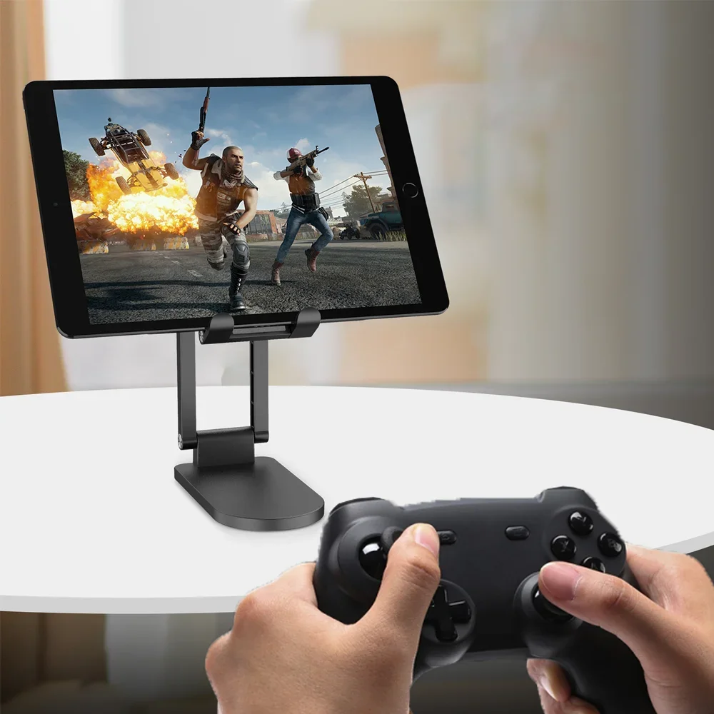 Tablet Stands Holder for IPad Mini/Samsung/Xiaomi Pro Iphone 13 12 11 Phone Desktop Adjustable Foldable 7.9/10.5/11/12.9/16 Inch