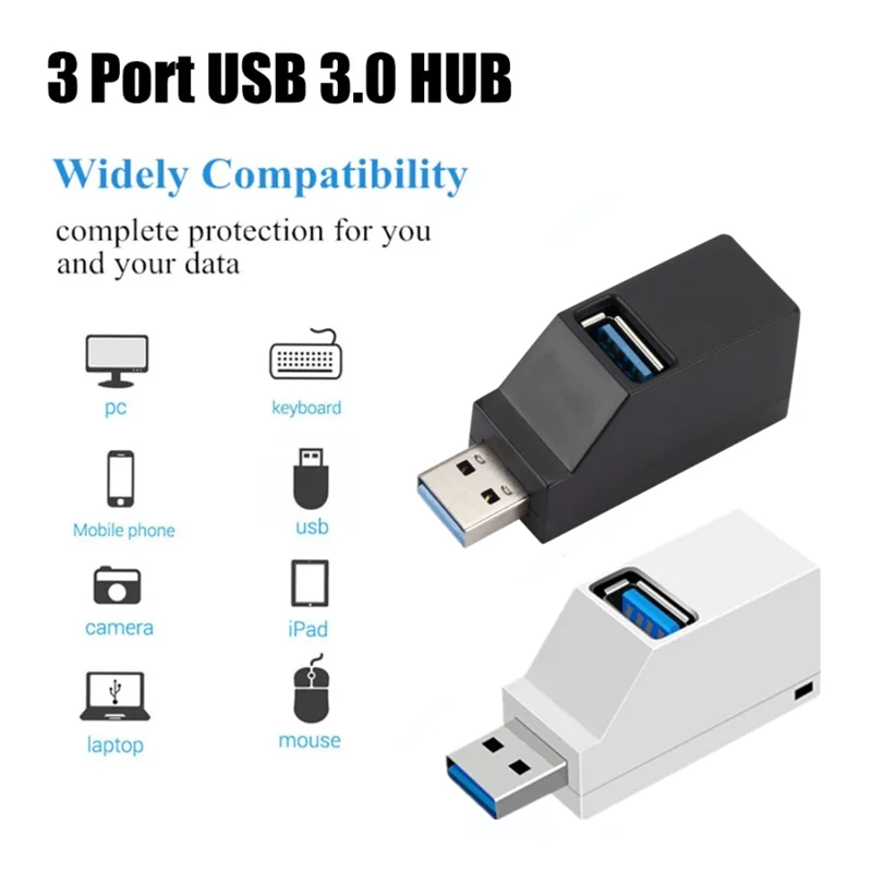 USB 3.0 Extender Car Splitter Multi Port USB 2.0 Laptop Office Multi Function Reading USB Disk Charging Adapter PC Accessories
