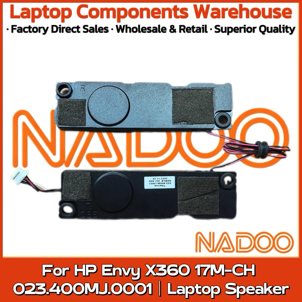 New Original Laptop Notebook Audio Speaker For HP Envy X360 17M-CH built-in speaker horn audio  023.400MJ.0001