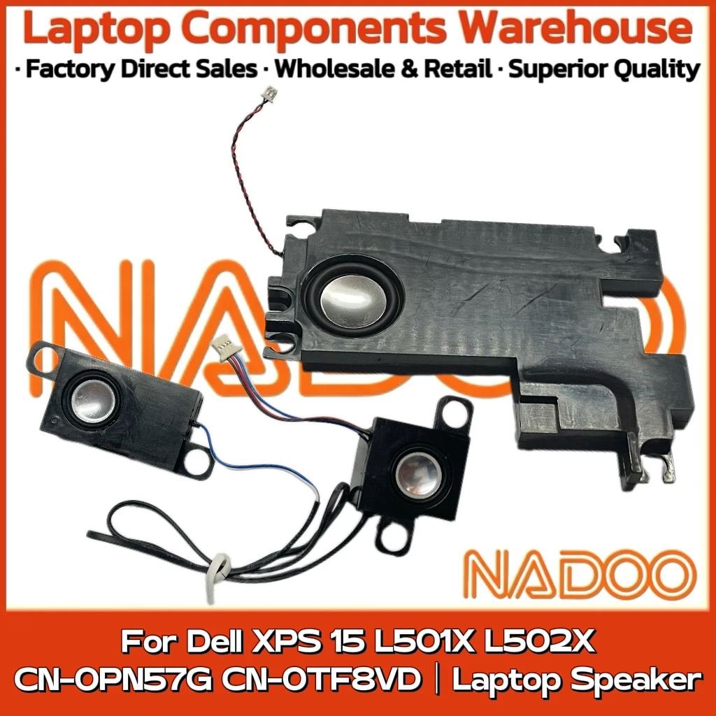 New Original Laptop Notebook Audio Speaker For Dell XPS 15 L501X L502X CN-0PN57G CN-0TF8VD  built-in speaker horn audio