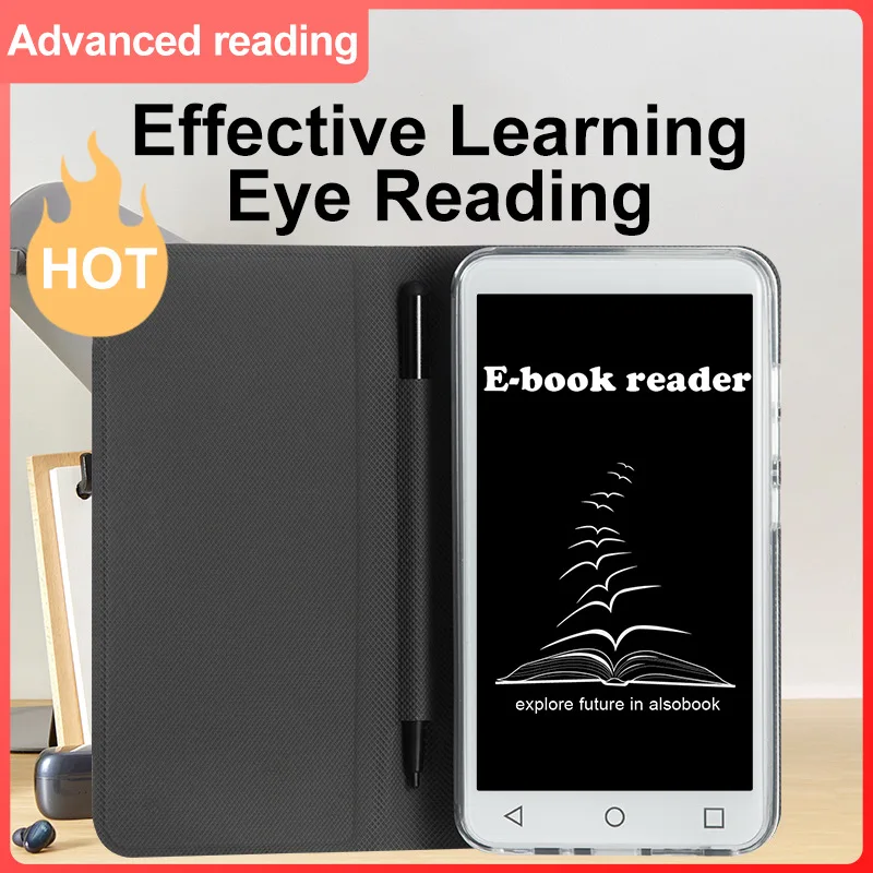 Type-C Rechargeable e-Ink Reader Handwriting Learning Notebook Android e-book Reader High Resolution Touch Screen Development