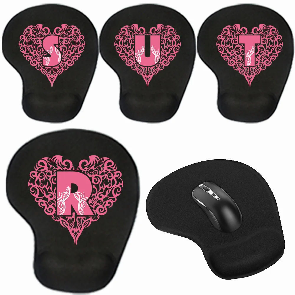 Mouse Pad Mouse Mat Ergonomic Wrist Rest Comfortable Wrist Support Non Slip Mice Mat For PC Laptop Computer love letter series