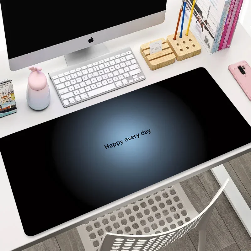XXL Mouse Pad 1000x500 Gradient stop simple Desk Mat Texture Game office gaming Accessories Mice Mats for Home Table Decorate