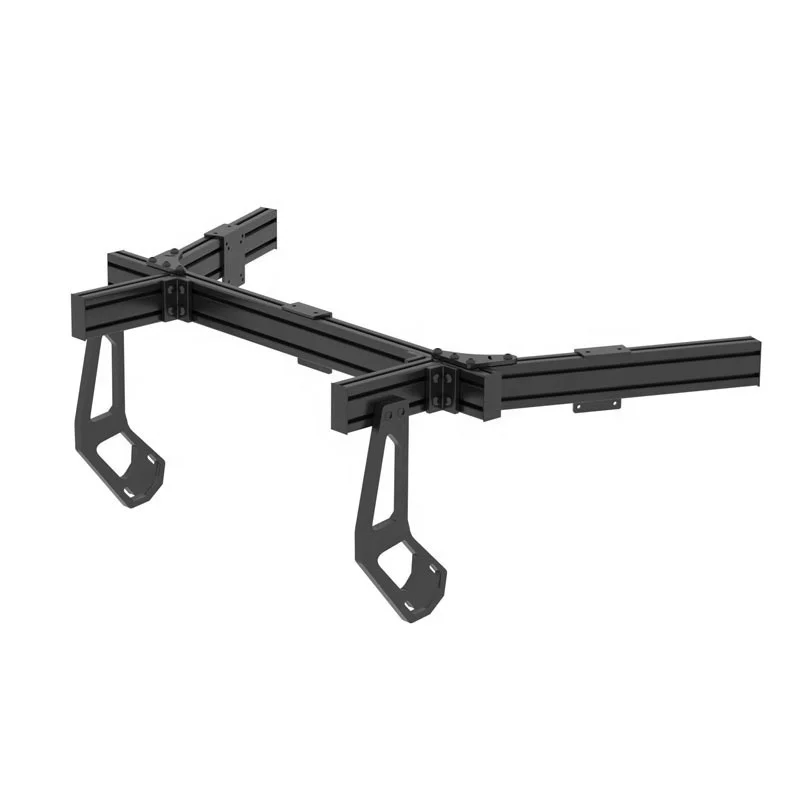 Lightweight Portable Monitor Stand Foldable Flip Design Triple Display Compatible Gaming Rig Simulators New Product