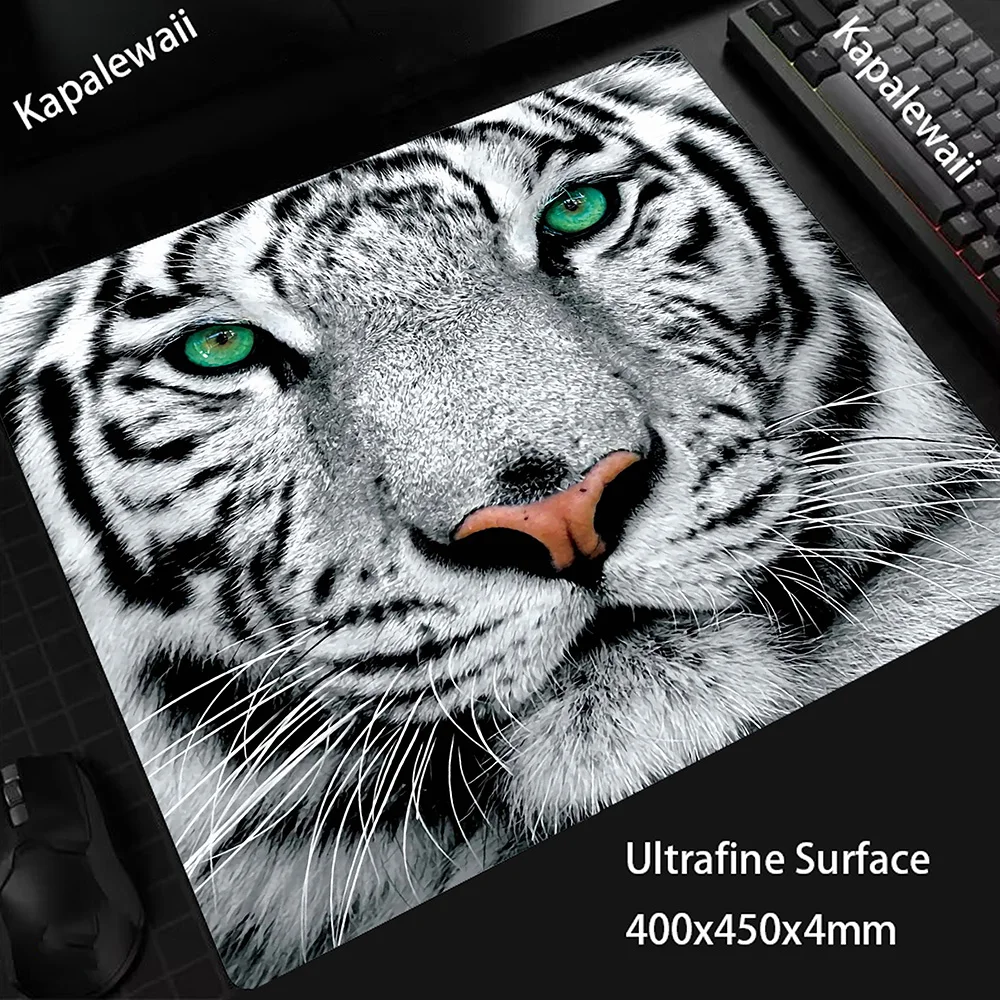Tiger Ultrafine Surface 45x40CM Balance Gaming Mouse Mat Pc Gamer E-Sports Mouse Pad Premium Laptop Mousepad Computer Desk Mat