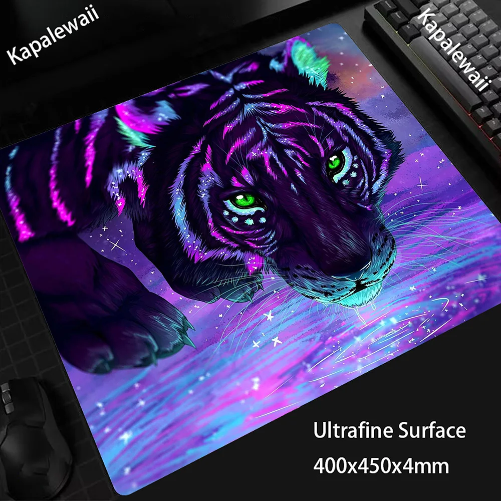Tiger Ultrafine Surface 45x40CM Balance Gaming Mouse Mat Pc Gamer E-Sports Mouse Pad Premium Laptop Mousepad Computer Desk Mat