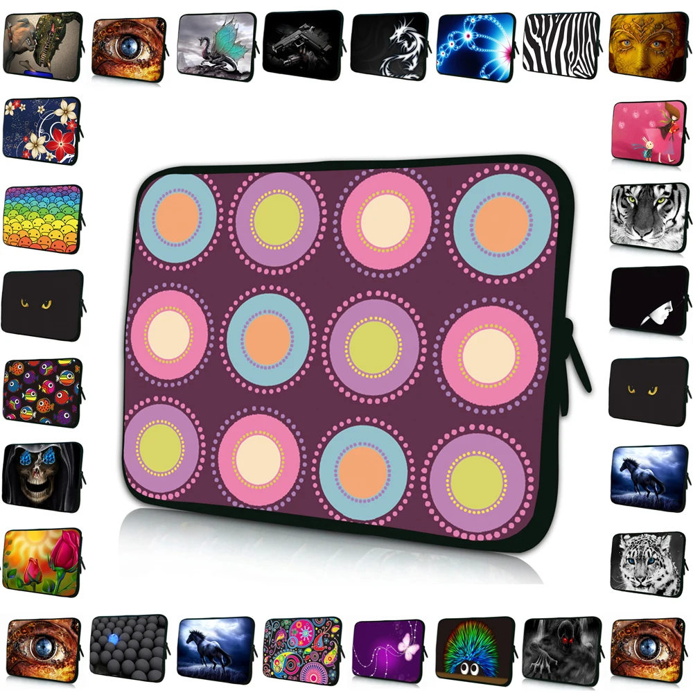 Universal Neoprene Tablet Bag 7" 8" Sleeve Case For iPad Mini/A16 Huawei Samsung Galaxy 10 Redmi Pad SE 8.7 11 Xiaomi DOOGEE R10