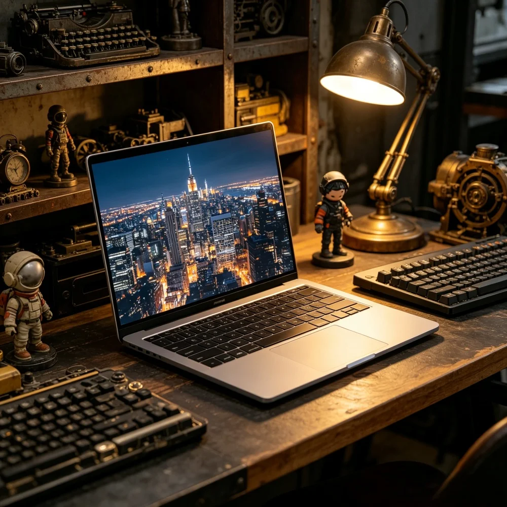 17.3 Inch Big Screen High Quality Laptop Intel 6500Y 32GB 1TB 2TB Windows 11 Portable Student Business Office PC