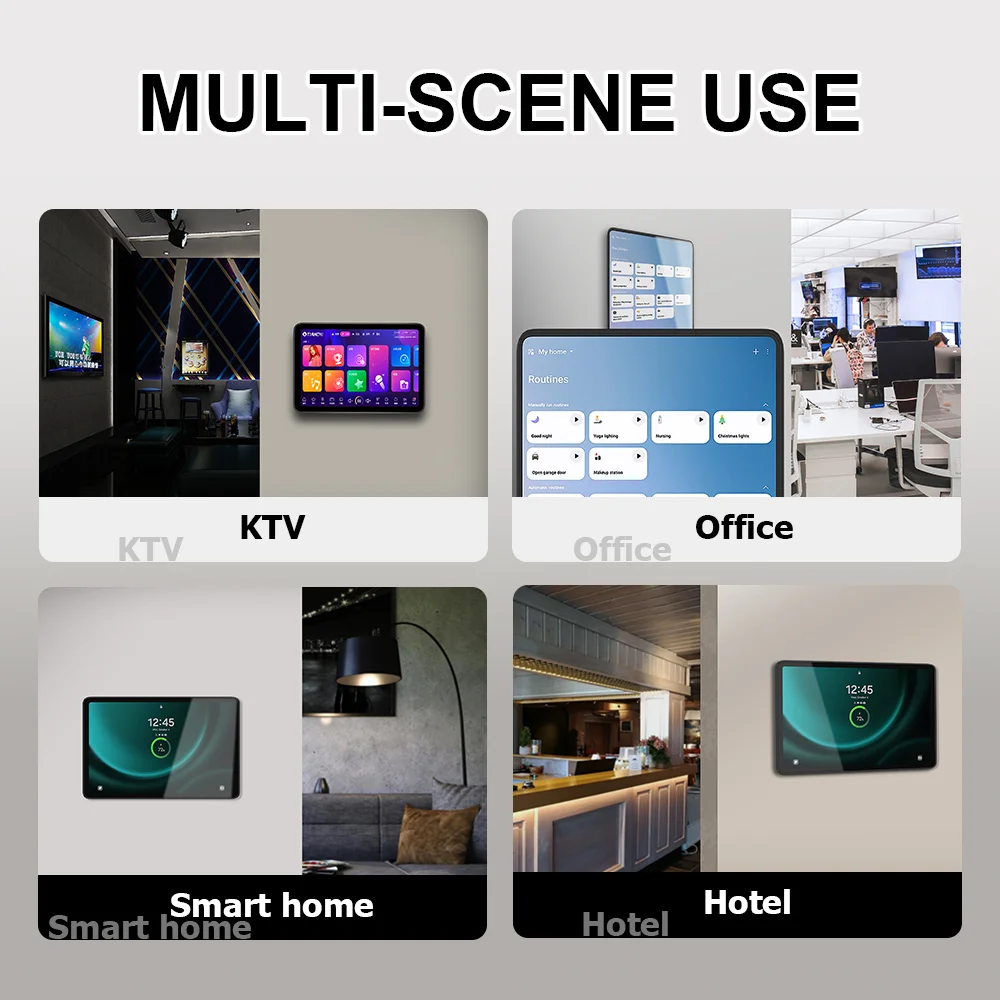 Tablet holder for Samsung POE Galaxy Tab S10 Ultral 14.6 wall S10 PLUS charging station Magnetic wireless charging Smart Switch