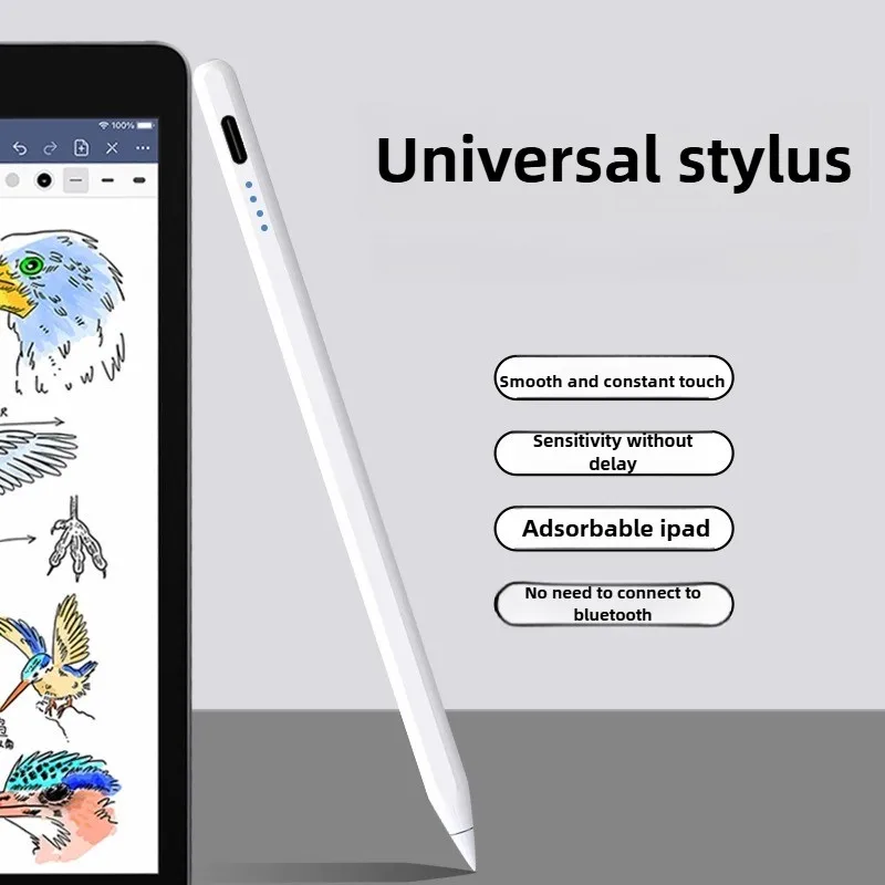 Stylus Pens For Samsung Tab S10 FE+ 13.1"2025 A9+ S9FE S8 S7FE S6lite A7 A8 A7lite Rechargeable Tilt Sensitivity Pen for Android