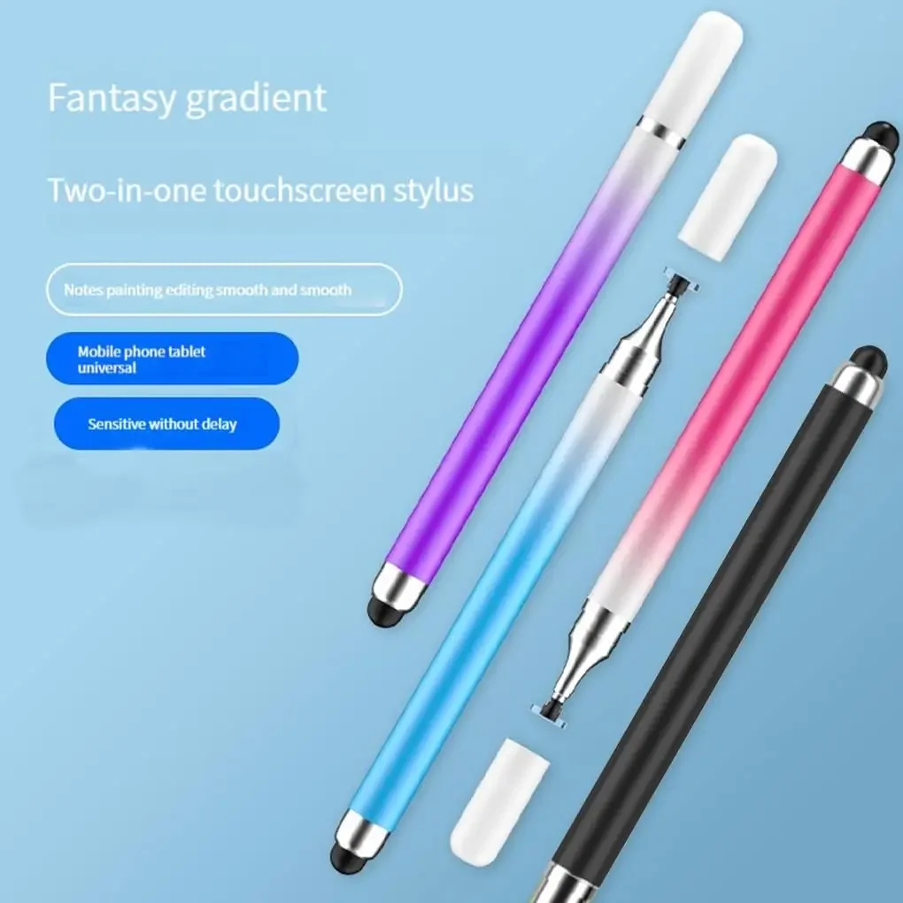 Universal 2 in 1 Stylus Pen For Tablet Phone Touch Screen Pen For Apple Pencil iPad Xiaomi Samsung Lenovo