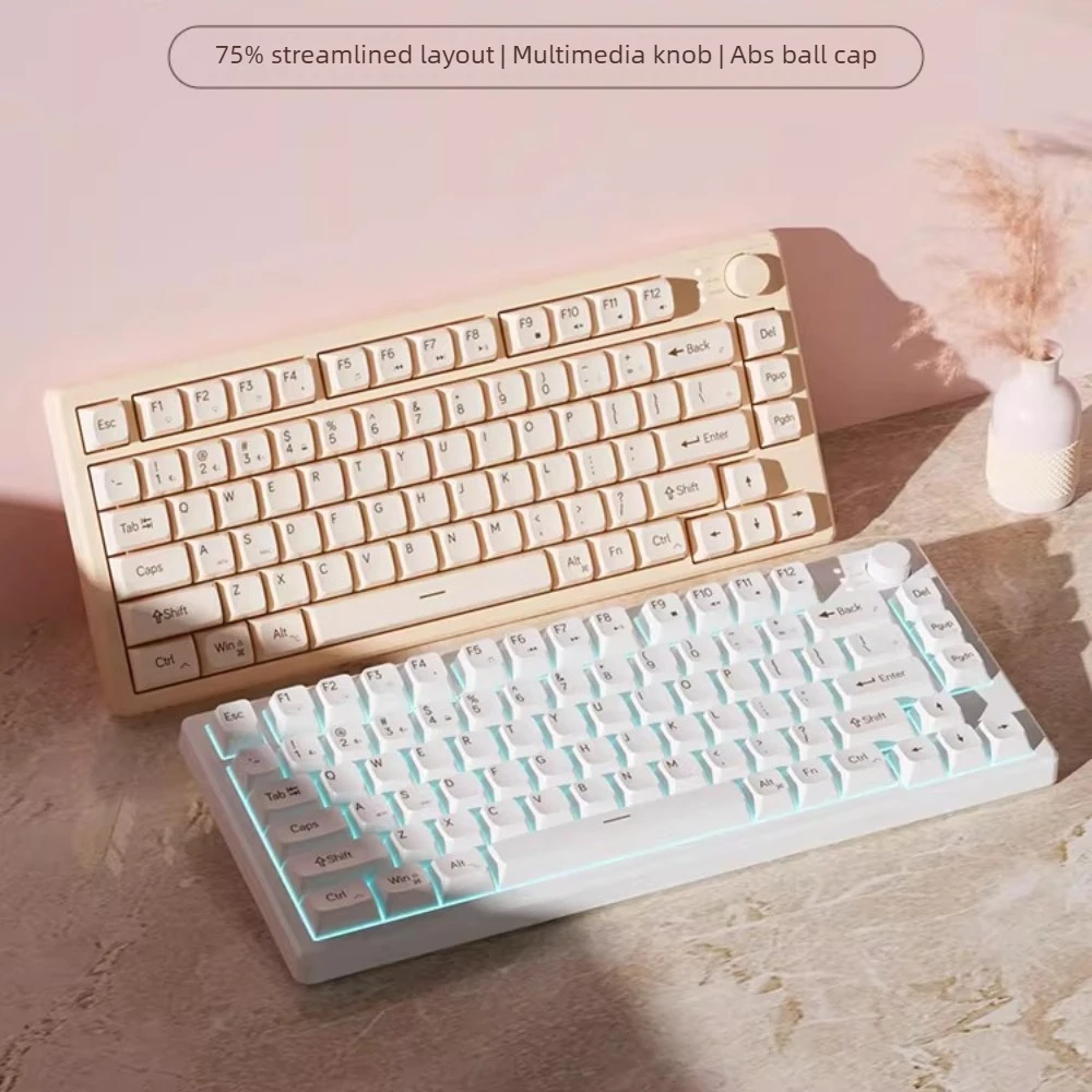 Bluetooth 2.4G teclado Mute gaming keyboard wireless gaming office computer notebook typing dedicated Mini 80% ipad key board