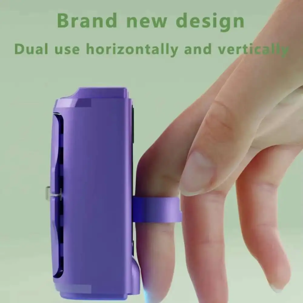 Wireless Mini 2.4G+Bluetooth Lazy Finger Ring Silent Mouse Optical Portable Office Computer Small Mice For Laptop PC Tablet
