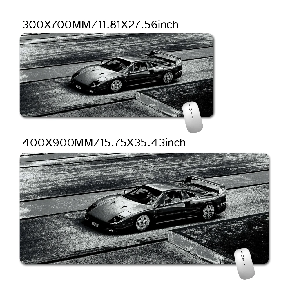 Car MousePad Anime Racing Mouse Pad 1000X500MM Large XXL Desk Mat Gaming Accessories Carpet Rubber Keyboard Palymats for LOL