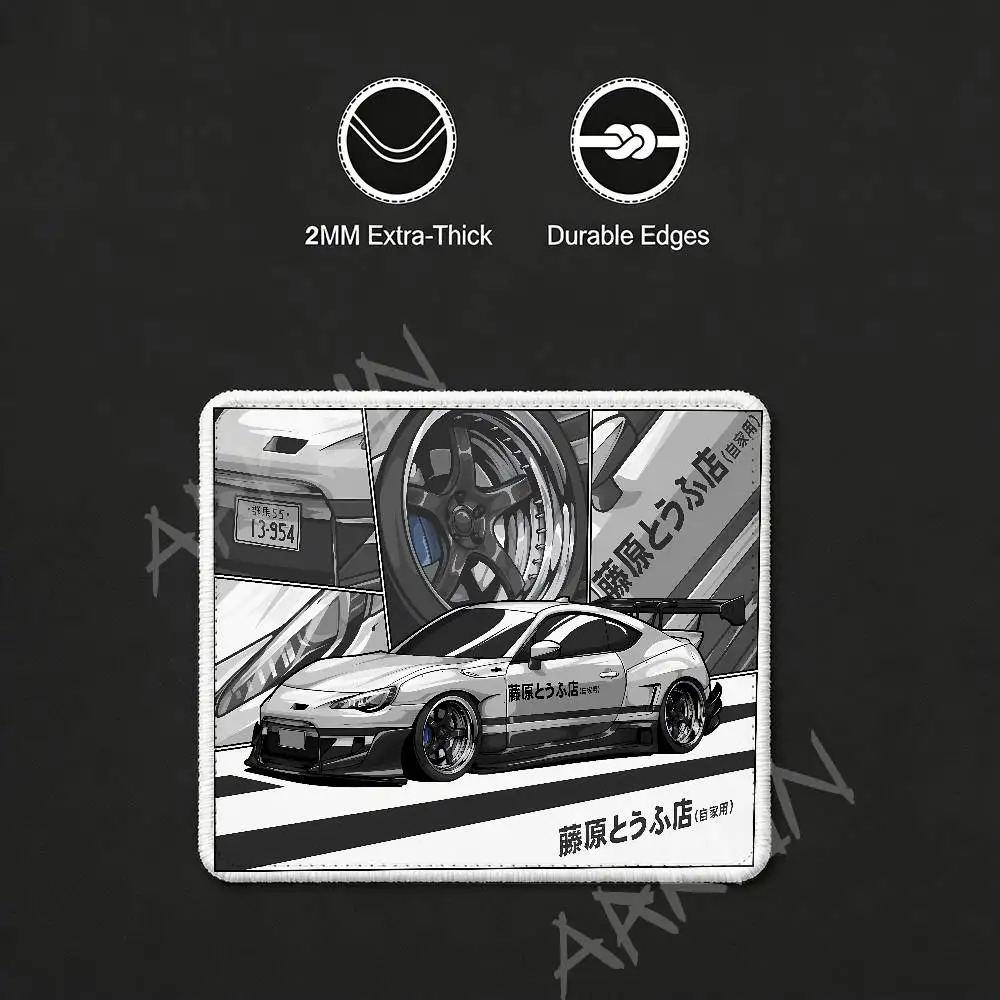 Cool Car Large Gaming Mouse Pad  for Car Enthusiast Mouse Pad Decor Anti-slip Rubber Waterproof Mat Desktop Keyboard Pads