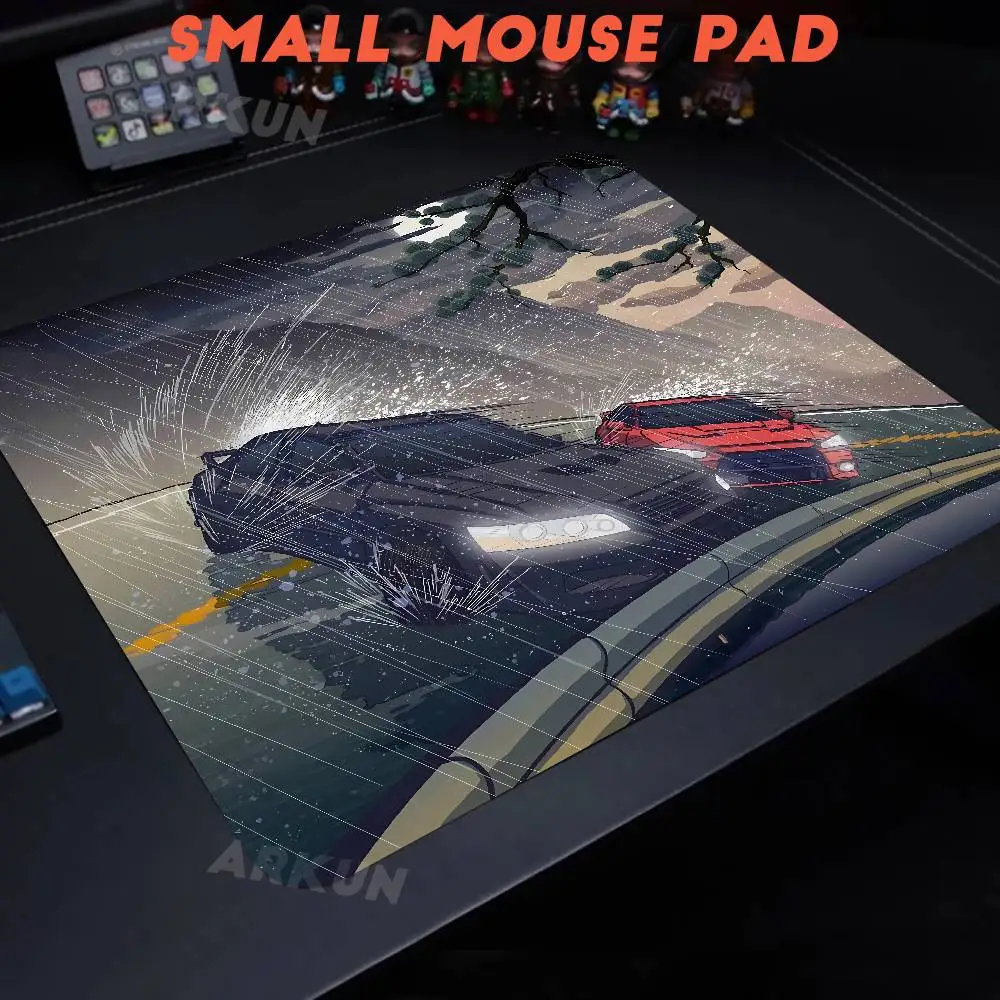 DRIFTING Car Mouse Pad Computer Gamer Office Large Anime Mousepad Gaming Keyboard Pads Deskmat Rubber Table Carpet XXL Mouse Mat
