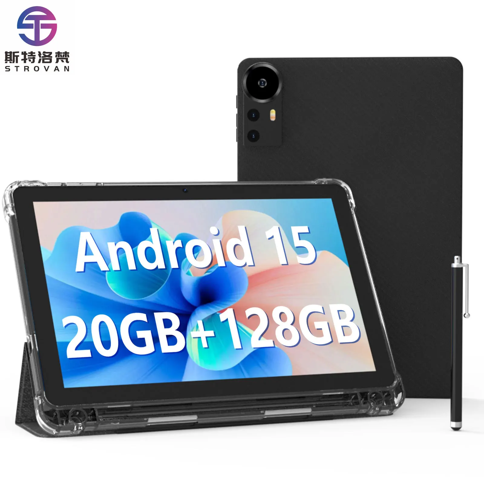 10 Inch Professional Tablette  15 T310 Strong CPU 2.0GHZ 20GB+128gb Tab PC Tablet  with Keyboard