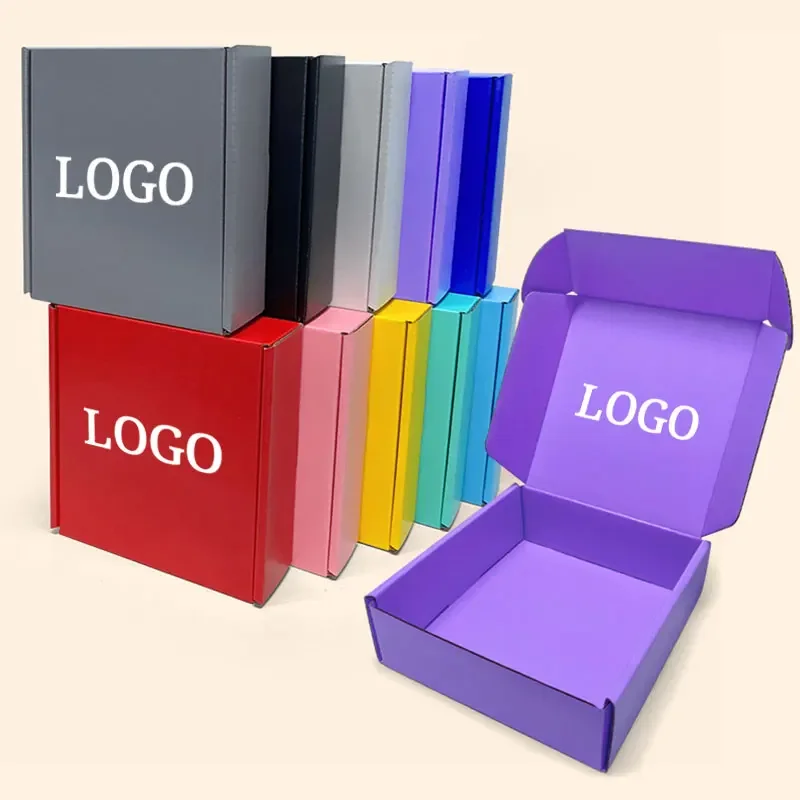 Custom Logo Extra Hard Airplane Gift Boxes – Cosmetics, Shirt, Wig Packaging & Wedding Party Folding Paper Boxes for Clothing