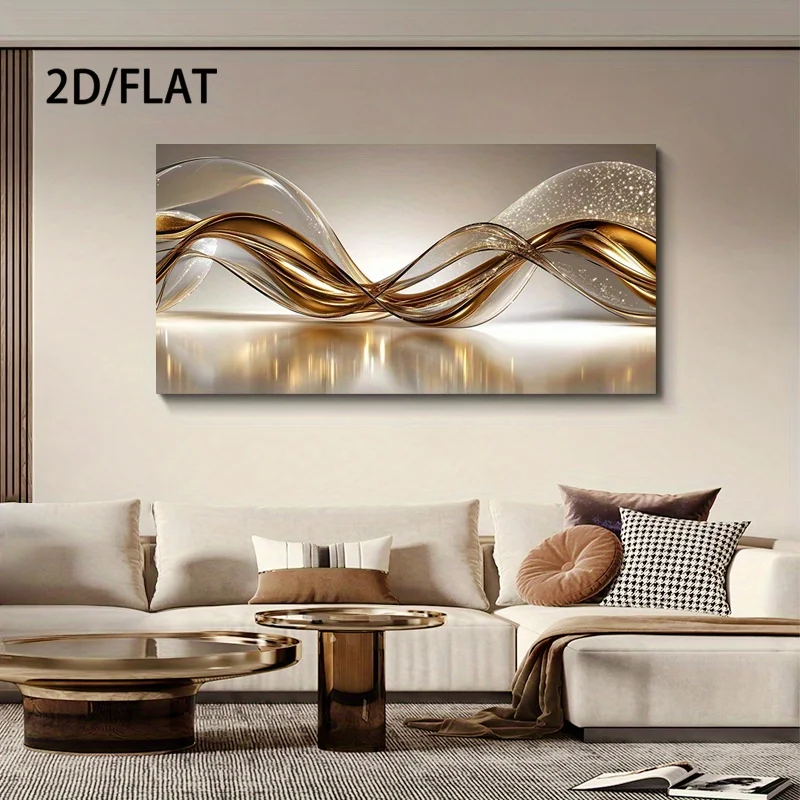 Extra Large Modern Abstract Canvas Painting Wall Art Decor for Living Room, Bedroom, Office Unframed Poster Print for Home Decor