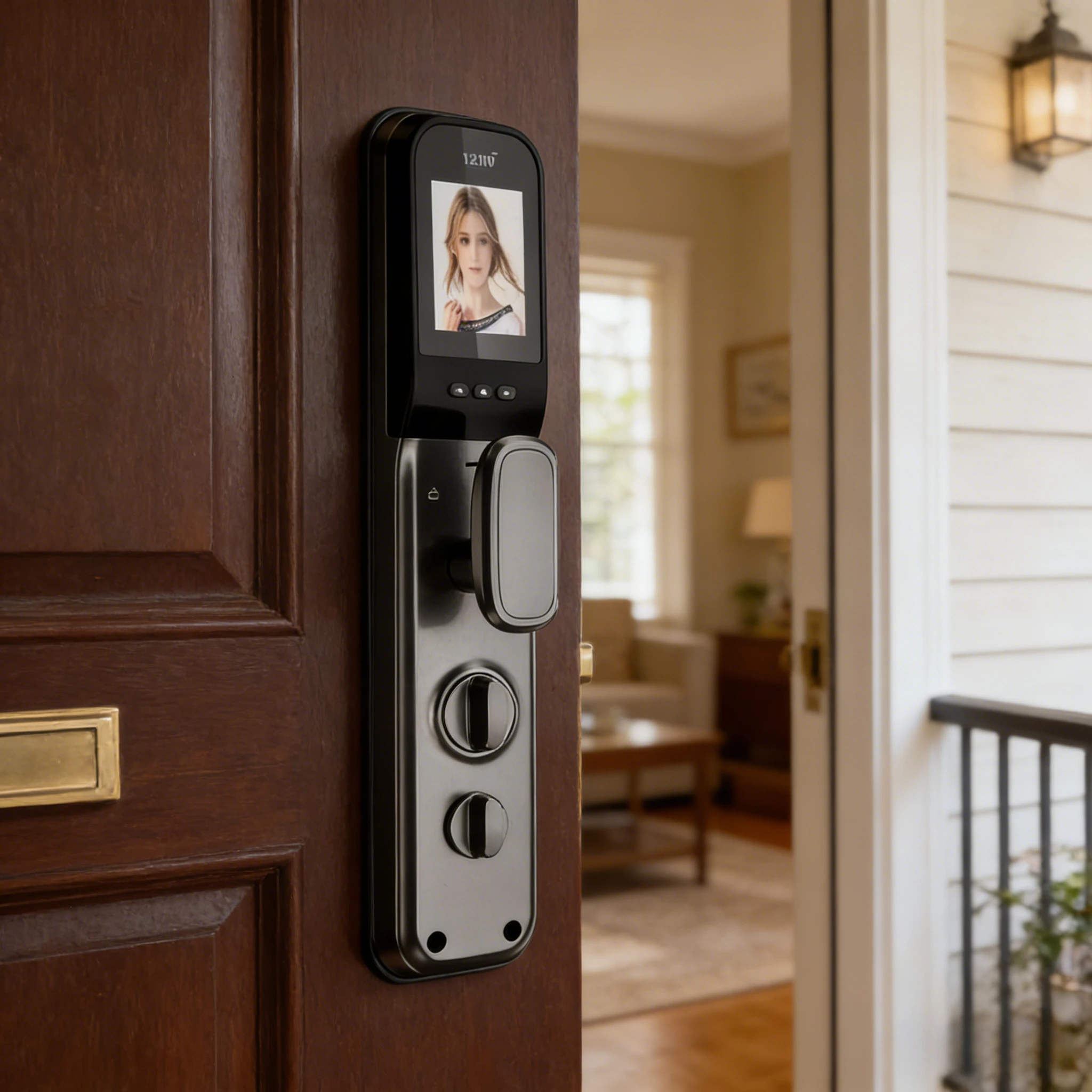HX5 Smart Door Lock 3D Face Recognition WiFi Digital Electronic Lock with Camera RFID Card Tuya Smart for Home Security