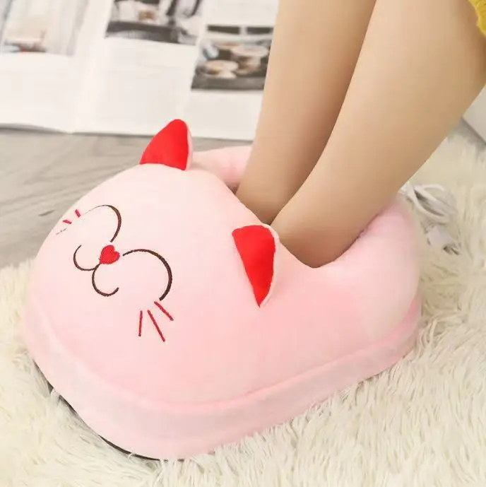 Home Warm treasure plug-in electric heating shoes winter heater heating foot pad rechargeable electric dormitory artifact use