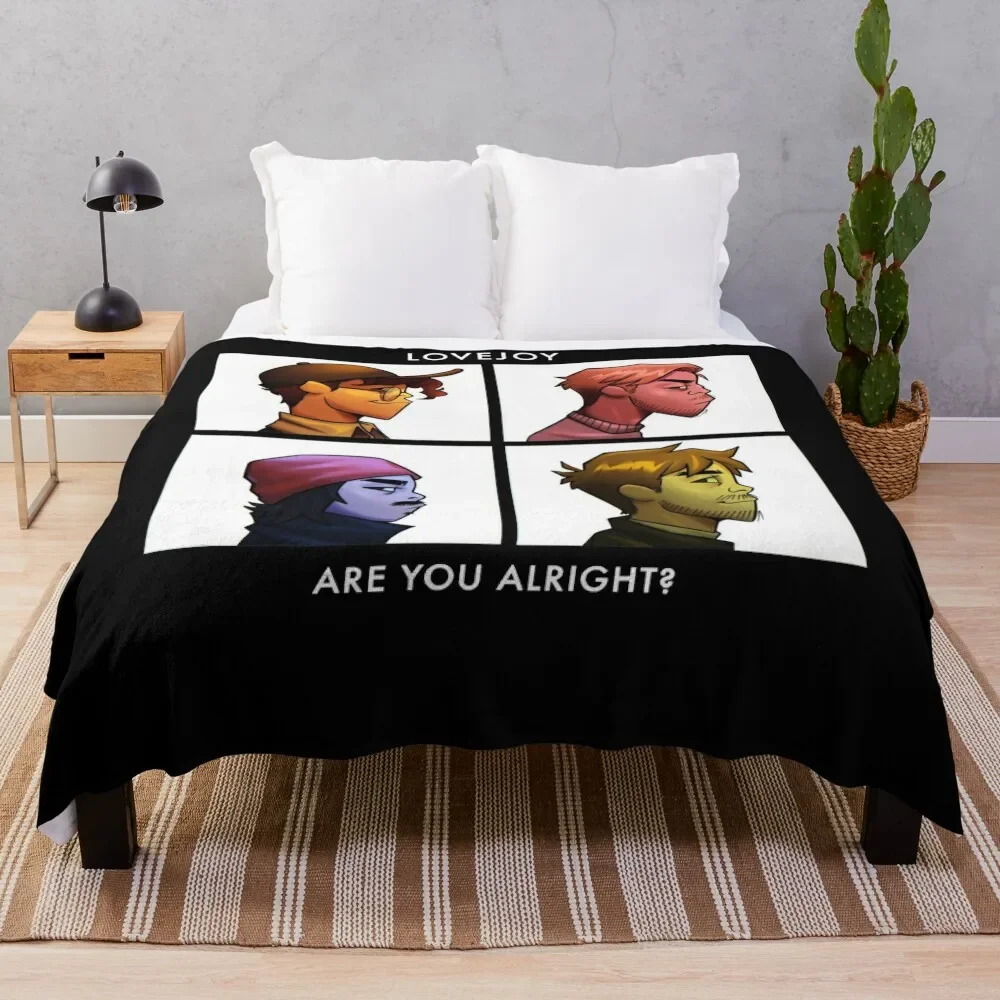 lovejoy band tshirt - lovejoy band hoodies - lovejoy band sticker Throw Blanket Luxurious Soft Fuzzy Blanket for Sofa Bed