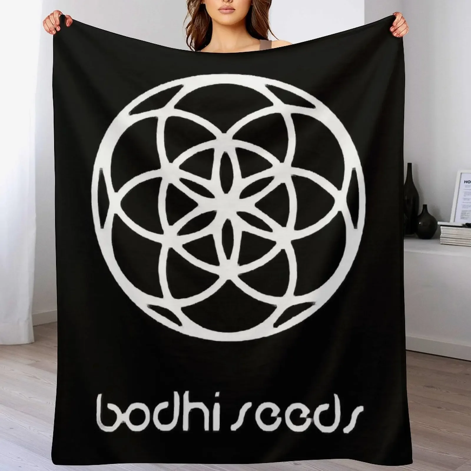 Bodhi seeds Pullover Hoodie Throw Blanket Warm Comfortable Blanket Gift for Parents Friends