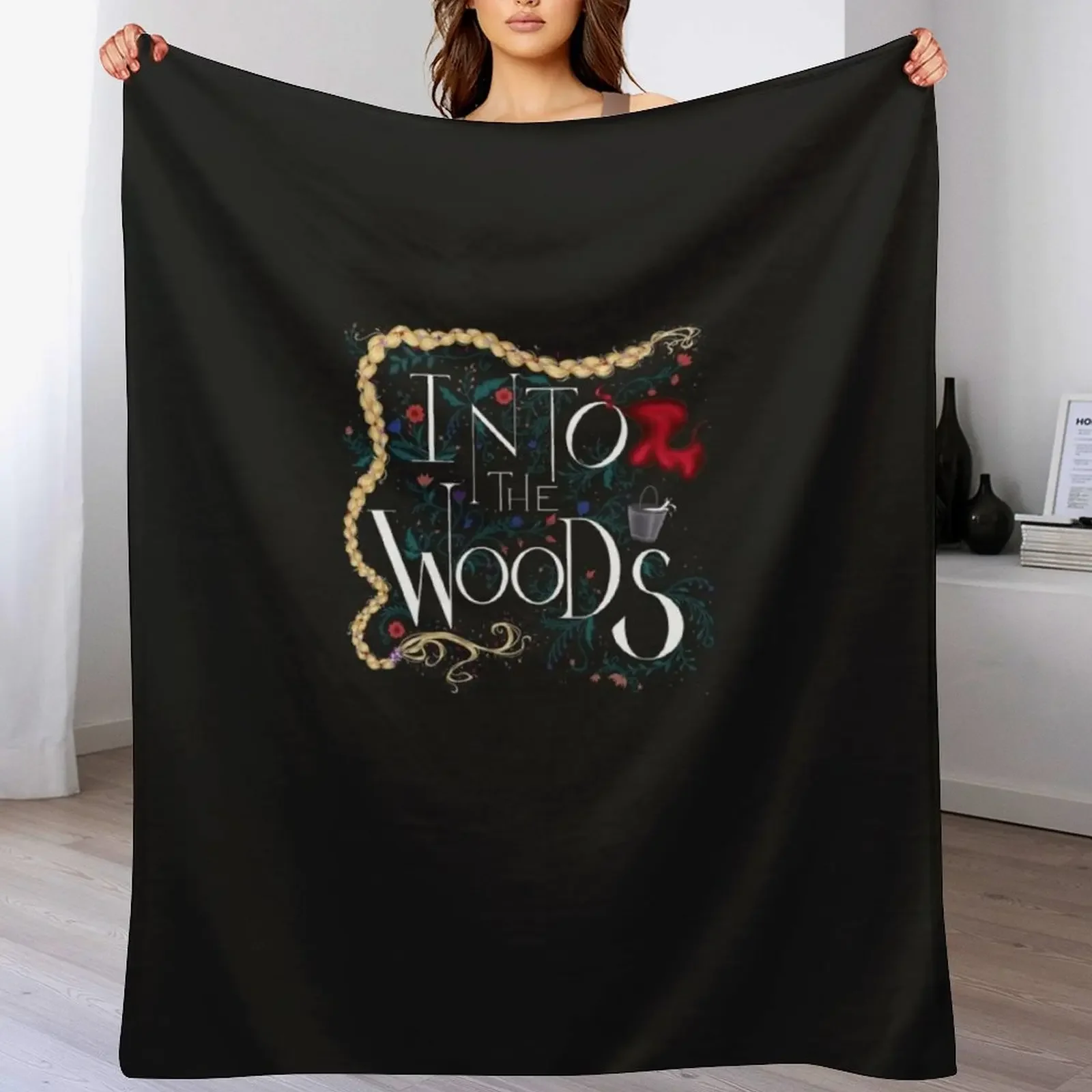 Into The Woods Classic T-Shirt Throw Blanket Air Conditioner Soft Blanket for Office Home