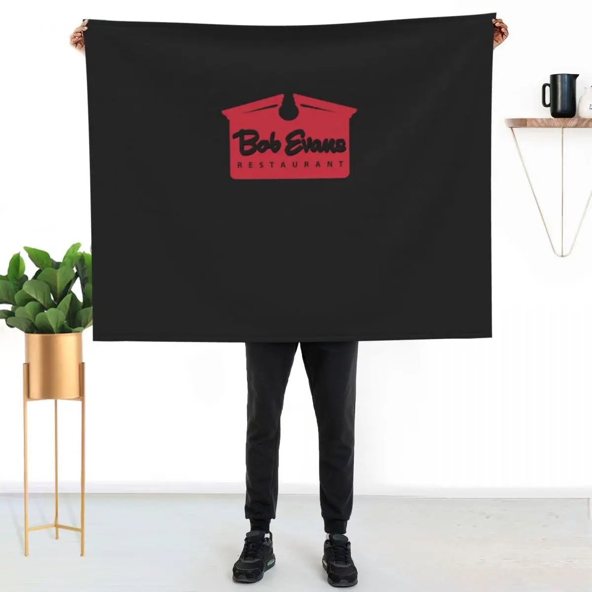 Bob Evans Resto Classic T-Shirt Throw Blanket Air Conditioner Soft Blanket for Office Home