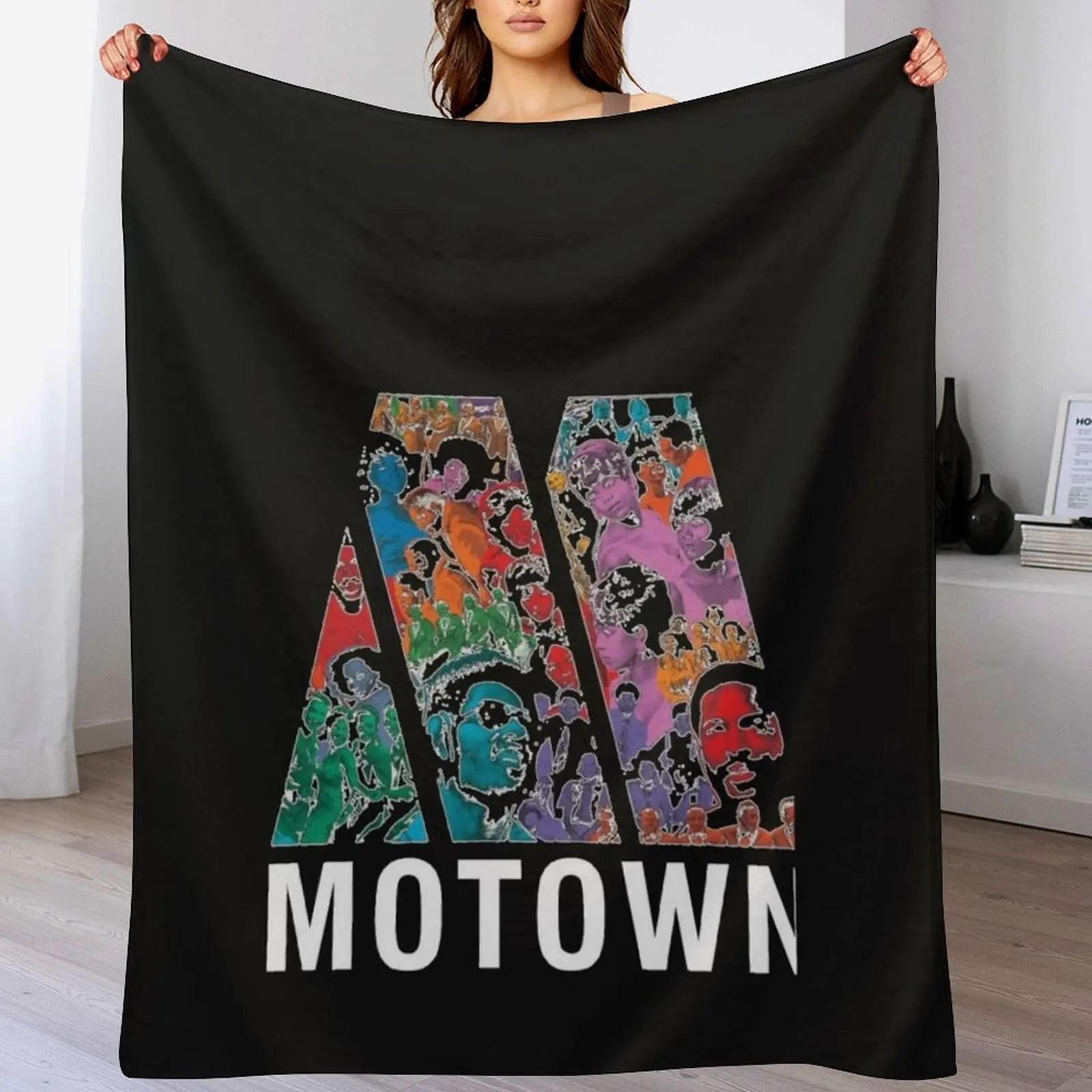 MOTOWN RECORDS legend pop Essential T Shirt Throw Blanket Warm Comfortable Blanket for Office Napping