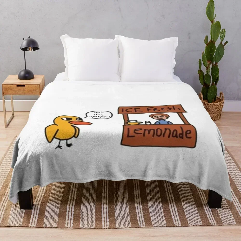 Got any grapes ?lemonade stand kids t-shirts. Throw Blanket Warm Napping Blanket for Office Couch Bed
