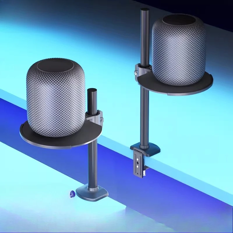 Adjustable Desktop Speaker Stand Floating Audio Base for Home Surround Sound Monitor Riser Universal Speaker Mount Holder