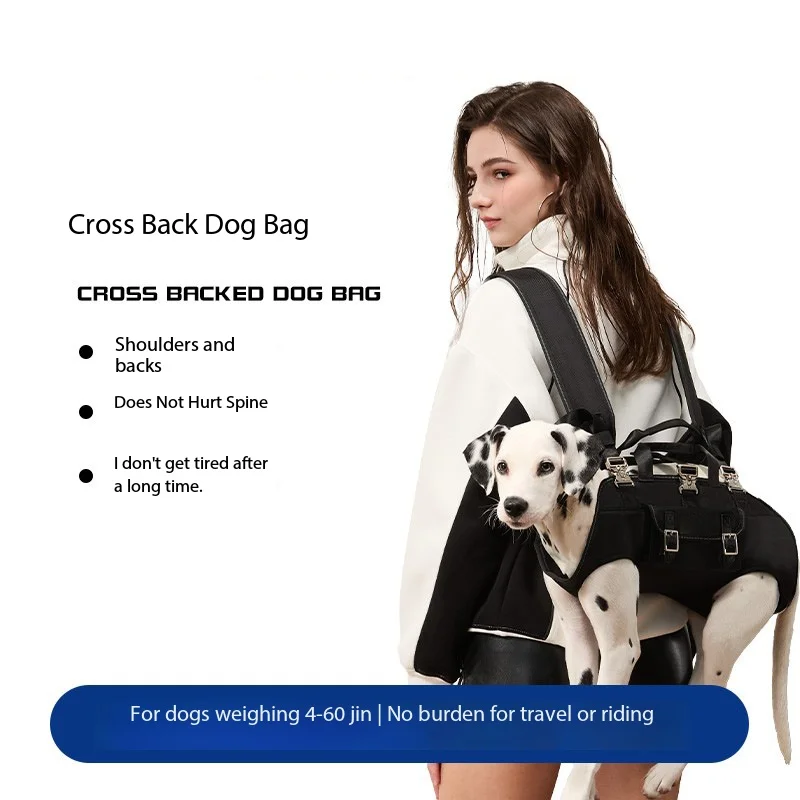 Home & Garden Pet Products  Carriers Dog backpack, backpack, shoulder bag, portable bag for pet dogs, riding bag, dog supplies