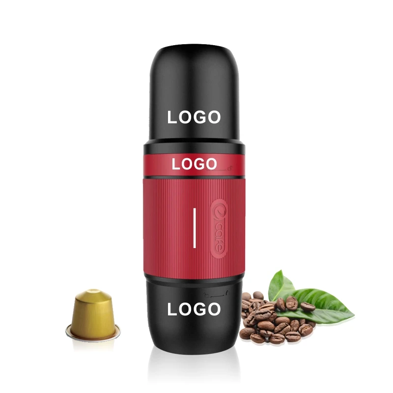 Italian Mini Small Battery Car Powered Capsule Espresso Electric Portable Coffee Maker For Travel Outdoor