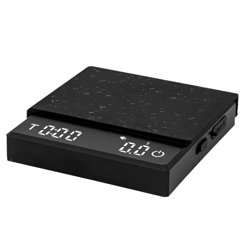 Coffee Scale Digital Weight Electronic Kitchen Measuring Scales 0.1g High Precision Espresso Accessory Barista Tool