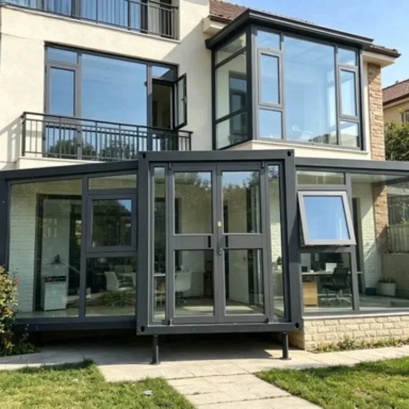 Affordable Prefabricated Folding Container House Expandable Modular Home